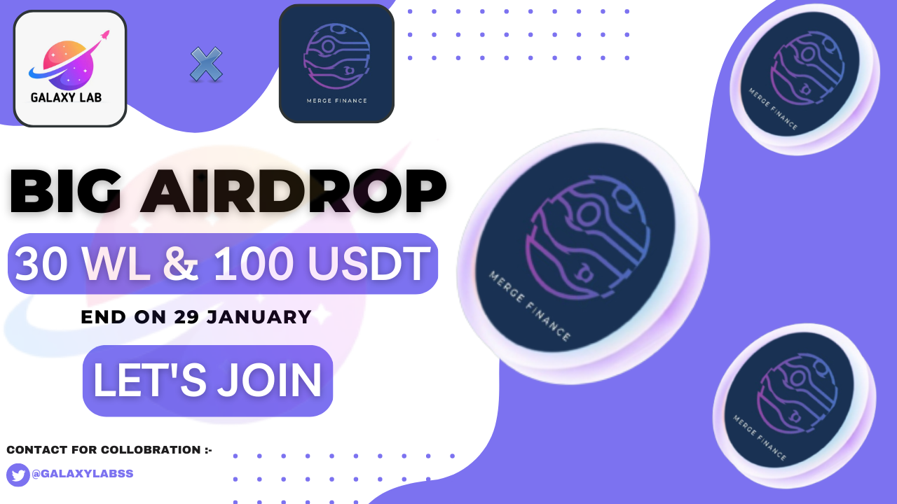 Merge Finance x Galaxy Lab USDT Giveaway